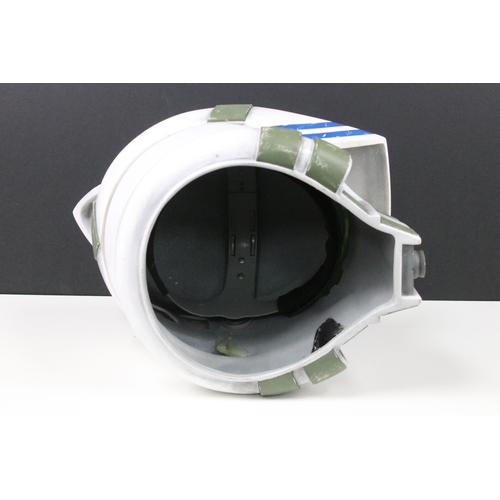 112 - Star Wars - Full Size replica Star Wars Advanced Recon Force Trooper helmet, scratch built model, wi... 