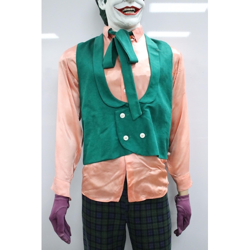 7 - Full Size replica Jack Nicholson The Joker statue, clothed with sculpted and painted face