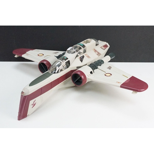 503 - Star Wars - Collection of 90s onwards Star Wars figures and vehicles featuring 4 x Justoys Bend-Ems ... 