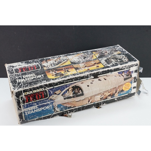 510 - Star Wars - Three boxed / with box Return of the Jedi vehicles to include Y-Wing Fighter, Rebel Tran... 