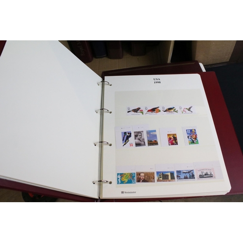 304 - Substantial collection of mainly UK first day covers within albums together with a collection of Bri... 