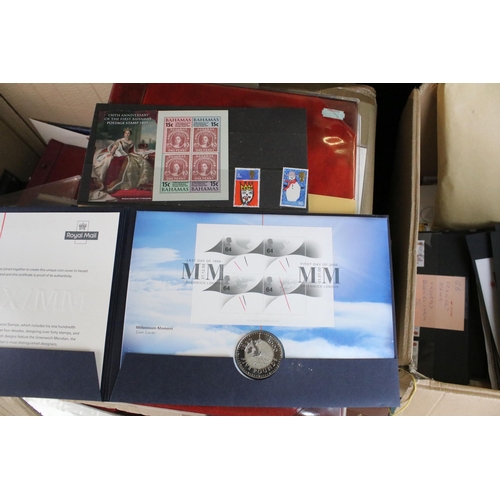 304 - Substantial collection of mainly UK first day covers within albums together with a collection of Bri... 