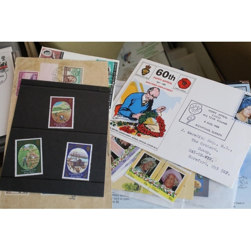 304 - Substantial collection of mainly UK first day covers within albums together with a collection of Bri... 