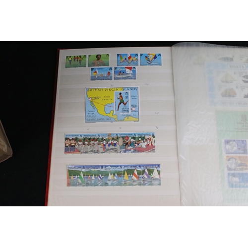 306 - Collection of British, commonwealth and world stamps contained within eleven albums, mostly mid to l... 