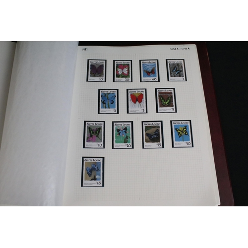 306 - Collection of British, commonwealth and world stamps contained within eleven albums, mostly mid to l... 