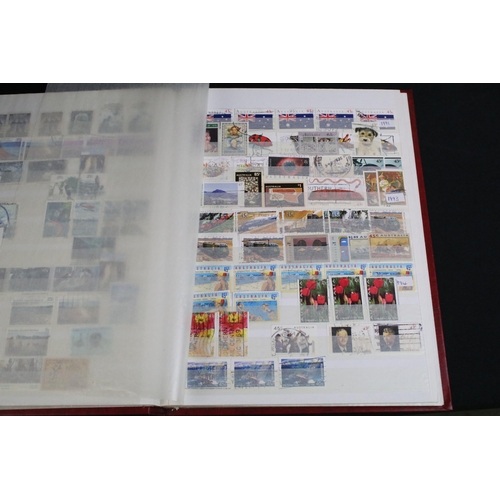 306 - Collection of British, commonwealth and world stamps contained within eleven albums, mostly mid to l... 