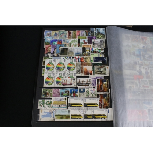 307 - Collection of world, commonwealth and British stamps contained within nine albums, together with a s... 