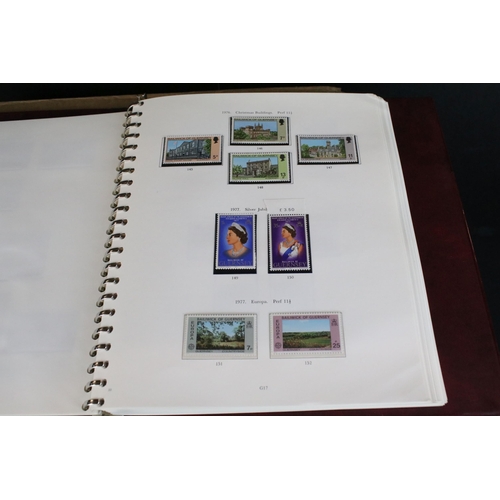 307 - Collection of world, commonwealth and British stamps contained within nine albums, together with a s... 