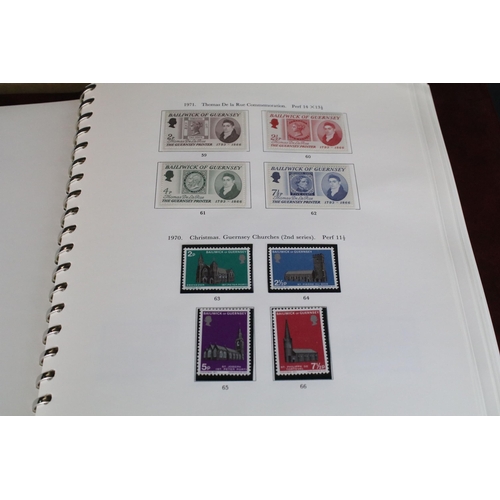 307 - Collection of world, commonwealth and British stamps contained within nine albums, together with a s... 