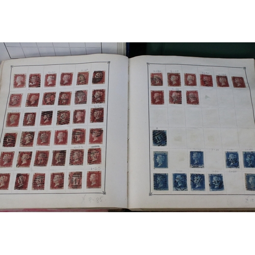 308 - Collection of British, commonwealth and world stamps within albums together with loose examples to i... 