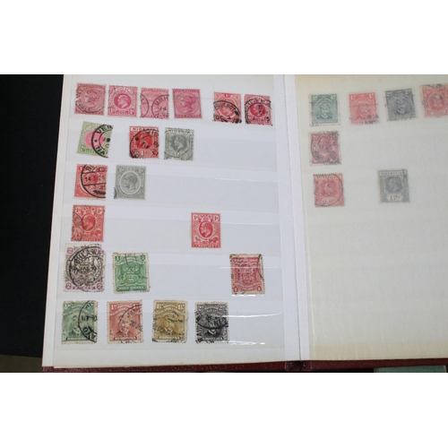 308 - Collection of British, commonwealth and world stamps within albums together with loose examples to i... 