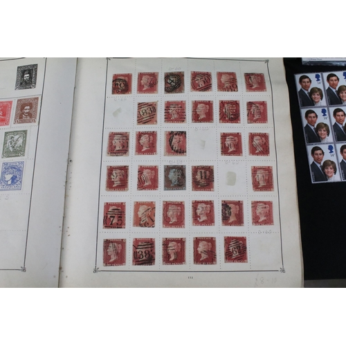 308 - Collection of British, commonwealth and world stamps within albums together with loose examples to i... 