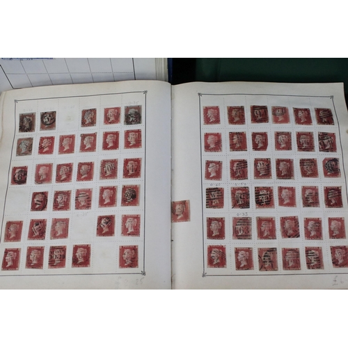 308 - Collection of British, commonwealth and world stamps within albums together with loose examples to i... 