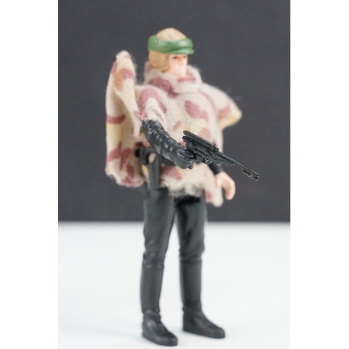 491 - Star Wars - Original Last 17 Luke Skywalker (in Battle Poncho) with accessories in vg condition