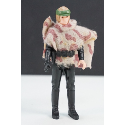 491 - Star Wars - Original Last 17 Luke Skywalker (in Battle Poncho) with accessories in vg condition