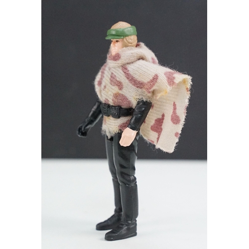 491 - Star Wars - Original Last 17 Luke Skywalker (in Battle Poncho) with accessories in vg condition