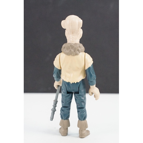 494 - Star Wars - Original Last 17 Yak Face figure in vg condition with weapon accessory