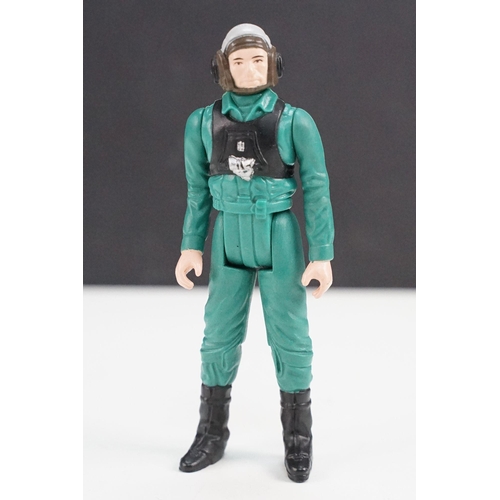 495 - Star Wars - Original Last 17 A-Wing Pilot figure, in vg condition, missing blaster