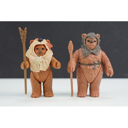 496 - Star Wars - Two Original Last 17 Ewok figures to include Paploo and Romba, both in vg condition with... 