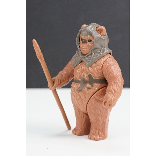 496 - Star Wars - Two Original Last 17 Ewok figures to include Paploo and Romba, both in vg condition with... 