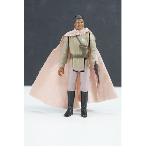 498 - Star Wars - Original Last 17 Lando Calrissian (General Pilot) with blaster and cloak in vg condition