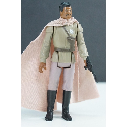 498 - Star Wars - Original Last 17 Lando Calrissian (General Pilot) with blaster and cloak in vg condition