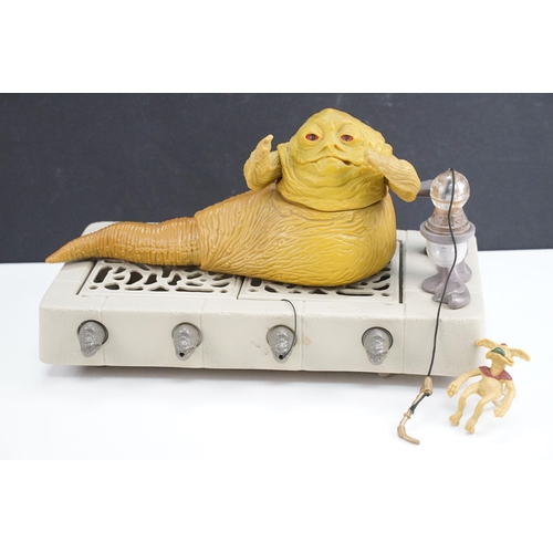 501 - Star Wars - Original Jabba The Hutt Action Playset, complete with Jabba, Throne, Salacious Crumb, Pi... 