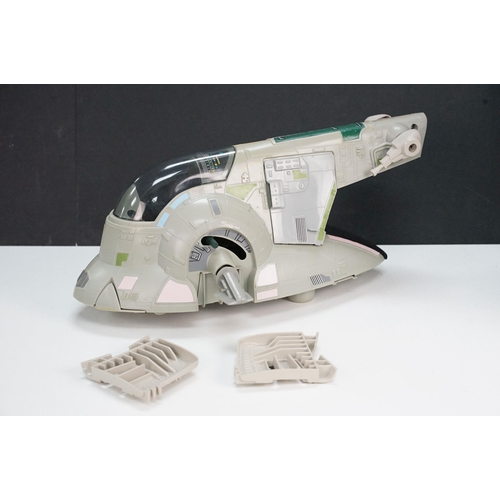 506 - Star Wars - Three boxed original Star Wars vehicles featuring Slave I (complete with instructions), ... 