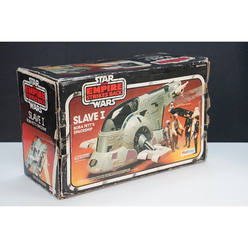 506 - Star Wars - Three boxed original Star Wars vehicles featuring Slave I (complete with instructions), ... 