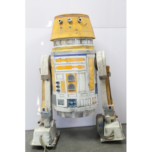 229 - Star Wars - Full Size replica Star Wars R5-U11, scratch built model, made from fibreglass material, ... 