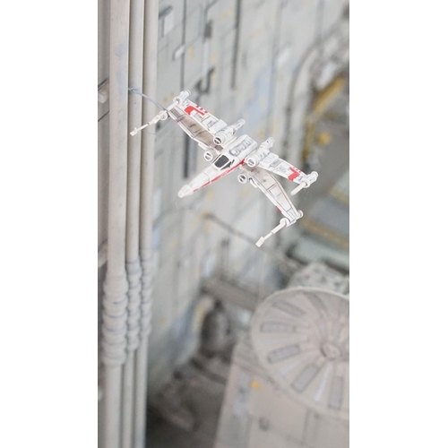 6 - Star Wars - Scratch built Star Wars Death Star Trench Run Diorama, showing some wear