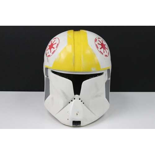 101 - Star Wars - Full Size replica Star Wars Clone Trooper Pilot Phase 1 helmet, scratch built model, wit... 