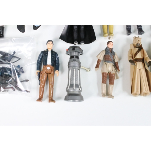 17 - Star Wars - 91 Original Star Wars figures featuring Stormtrooper, Hammerhead, Squid Head, Chewbacca,... 