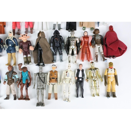 17 - Star Wars - 91 Original Star Wars figures featuring Stormtrooper, Hammerhead, Squid Head, Chewbacca,... 