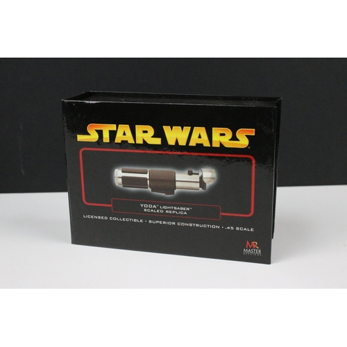 38 - Star Wars - Four boxed Master Replicas Lightsaber's to include SW-311 Star Wars Episode III - Reveng... 