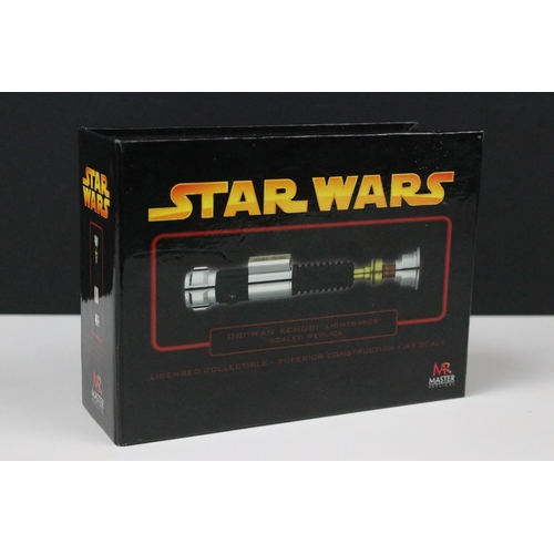 38 - Star Wars - Four boxed Master Replicas Lightsaber's to include SW-311 Star Wars Episode III - Reveng... 