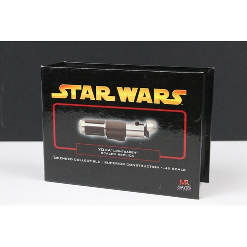 42 - Star Wars - Three boxed Master Replicas Lightsaber's to include SW-317 Star Wars Episode III - Reven... 