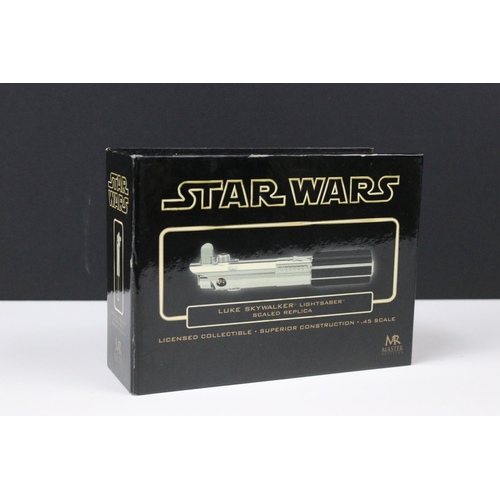 44 - Star Wars - Three boxed Master Replicas Lightsaber's to include SW-302 Star Wars Episode II - Attack... 