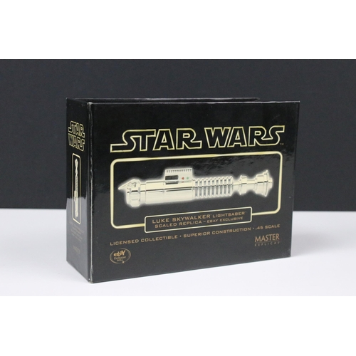 44 - Star Wars - Three boxed Master Replicas Lightsaber's to include SW-302 Star Wars Episode II - Attack... 