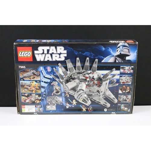 46 - Star Wars Lego - Boxed Star Wars Lego 7965 Millennium Falcon set, sealed and unopened, box tatty wit... 