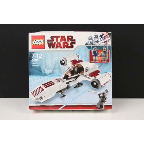 48 - Star Wars Lego - Two boxed sets to include 8085 Freeco Speeder and 8086 Droid Tri-Fighter, both seal... 