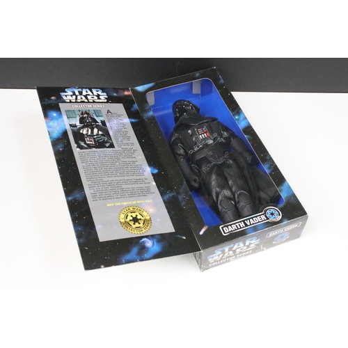 86 - Star Wars Autograph - Two boxed Kenner Star Wars Collector Series figures signed by the actors to in... 