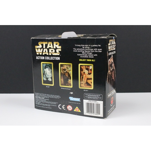 88 - Star Wars Autograph - Two boxed Kenner Star Wars Action Collection figures signed by the actors to i... 