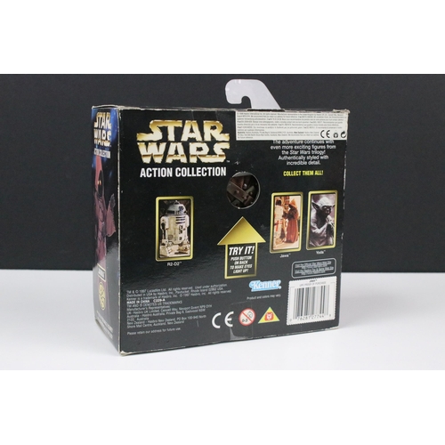 89 - Star Wars Autograph - Two boxed Kenner Star Wars Action Collection figures signed by the actors to i... 