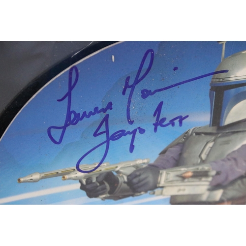 90 - Star Wars Autograph - Three boxed signed but the actors figures to include 2 x Kenner Star Wars Acti... 