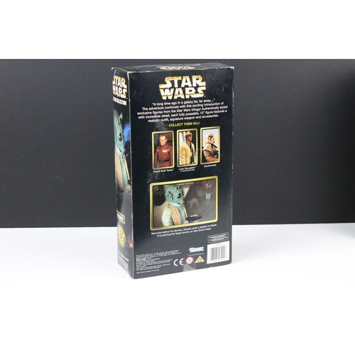 90 - Star Wars Autograph - Three boxed signed but the actors figures to include 2 x Kenner Star Wars Acti... 