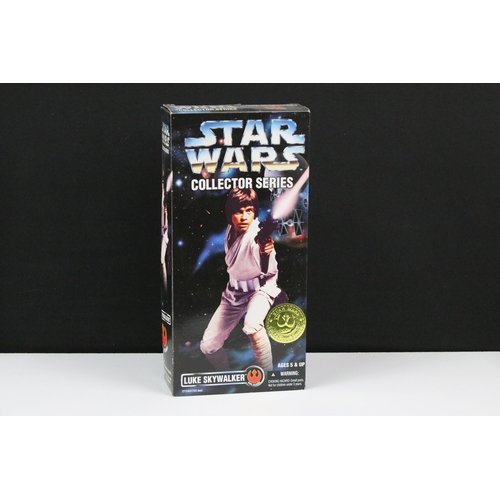 91 - Star Wars - Nine boxed Kenner Collector Series figures to include 2 x Luke Skywalker (both variants)... 