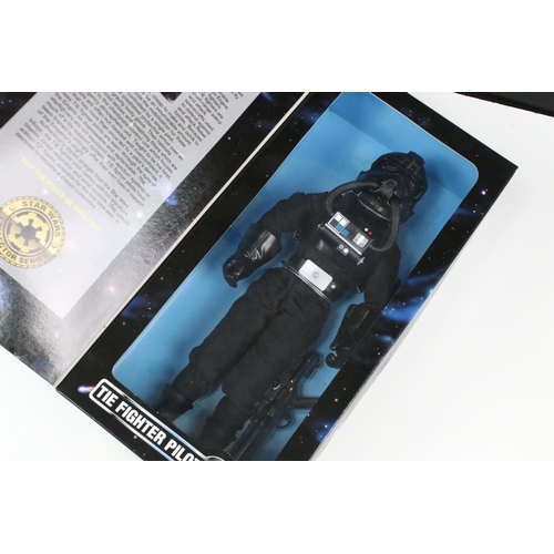 91 - Star Wars - Nine boxed Kenner Collector Series figures to include 2 x Luke Skywalker (both variants)... 