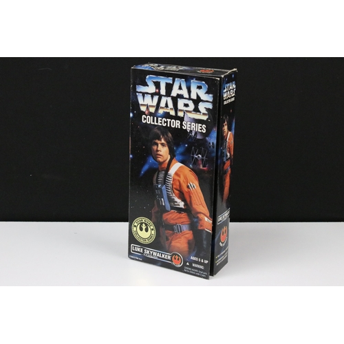 91 - Star Wars - Nine boxed Kenner Collector Series figures to include 2 x Luke Skywalker (both variants)... 