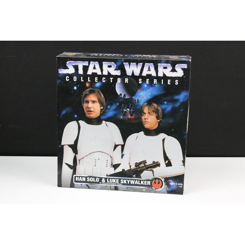 94 - Star Wars - Two boxed Kenner Collector Series figure sets to include Luke Skywalker vs Wampa (box sh... 